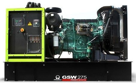 Сварочный генератор Pramac GSW 275 DO открытого исполнения с электростартером