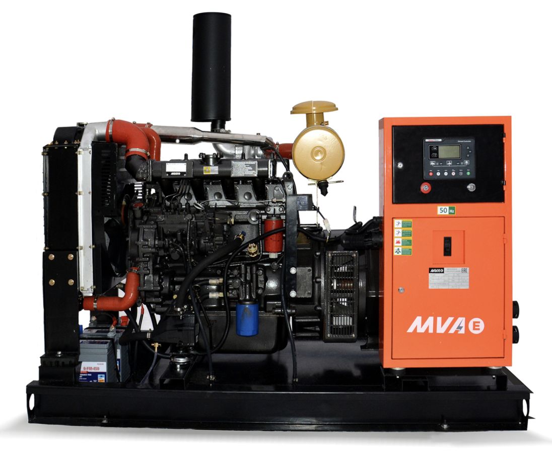 Сварочный генератор MVAE АД-60-400-АР открытого исполнения с электростартером