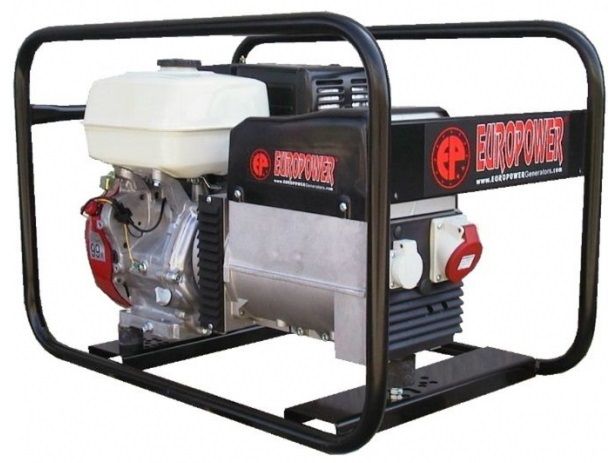 Сварочный генератор EuroPower EP 6500 T открытого исполнения ручного запуска