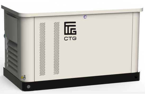 Дизельный генератор CTG CD8200SA в кожухе с электростартером