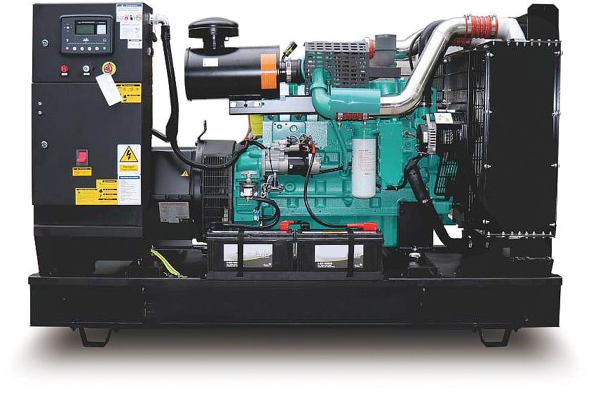 Дизельный генератор CTG 220C открытого исполнения с электростартером