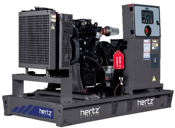 Дизельный генератор Hertz HG 69 BC открытого исполнения с электростартером