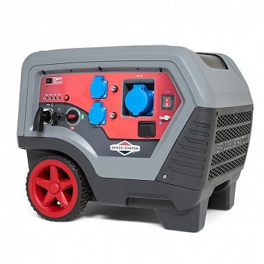 Бензиновый генератор Briggs and Stratton Q 6500 Inverter открытого исполнения ручного запуска