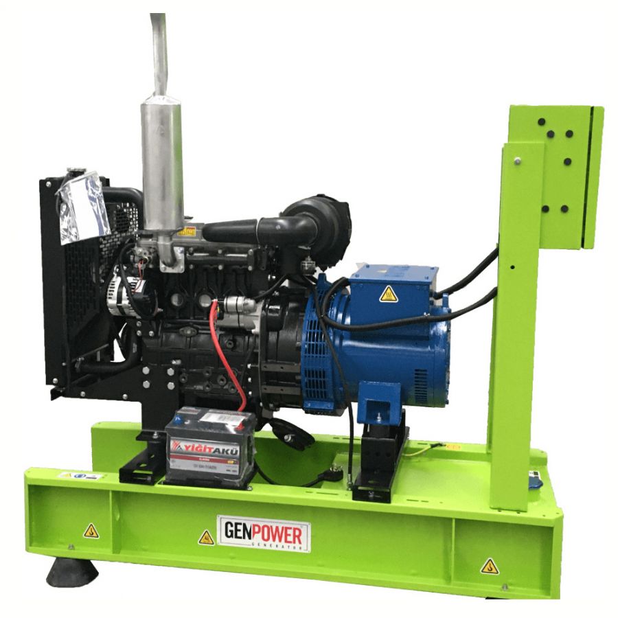 Сварочный генератор GenPower GPR-LRY 10 OTO открытого исполнения с электростартером