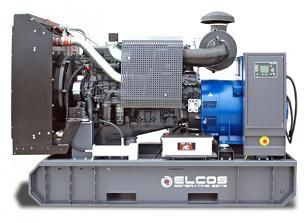 Дизельный генератор Elcos GE.VO.375/350.BF открытого исполнения с электростартером