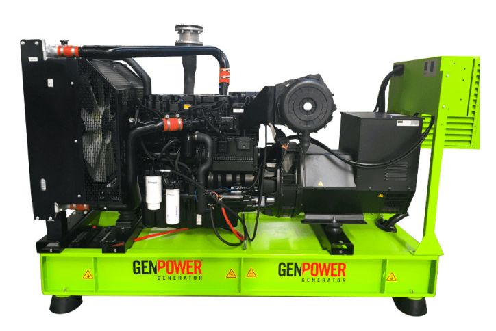 Сварочный генератор GenPower GPR-LRY 825 OTO открытого исполнения с электростартером