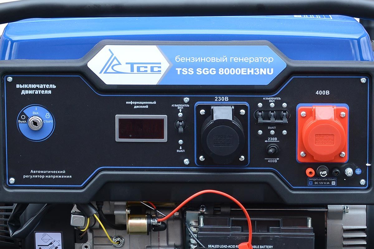 Сварочный генератор ТСС SGG 8000EH3NU открытого исполнения с электростартером