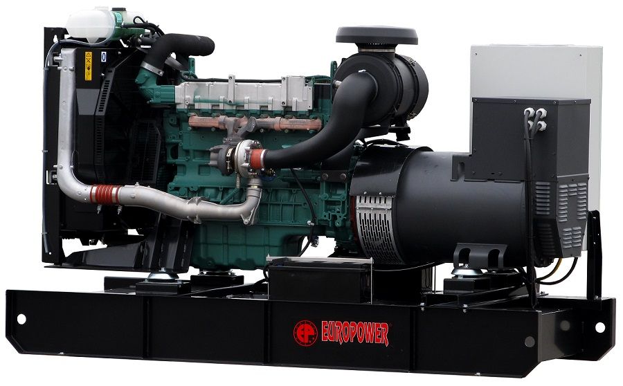 Сварочный генератор EuroPower EP 600 TDE открытого исполнения с электростартером