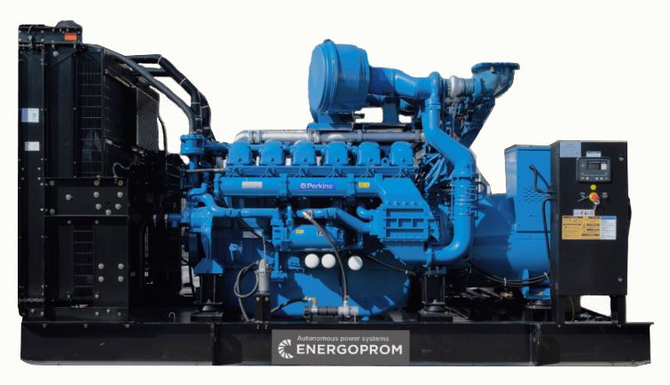 Дизельный генератор Energoprom EFP 1500/400 открытого исполнения с электростартером